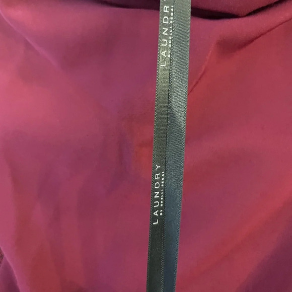 NWT Laundry Wine Sleeveless Mermaid Dress 4 - Picture 8 of 11